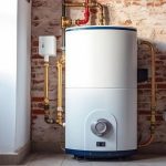 A Vaillant Unistor 150L water heater.